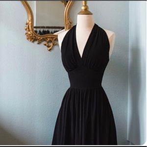 Sale! Trashy Diva Black Dottie halter dress 💋